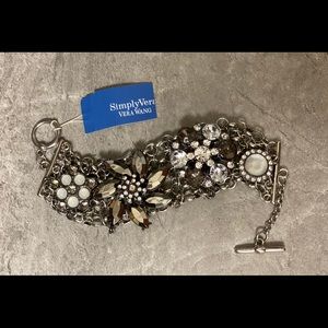 ‼️SOLD Chunky Rhinestone Chain Bracelet